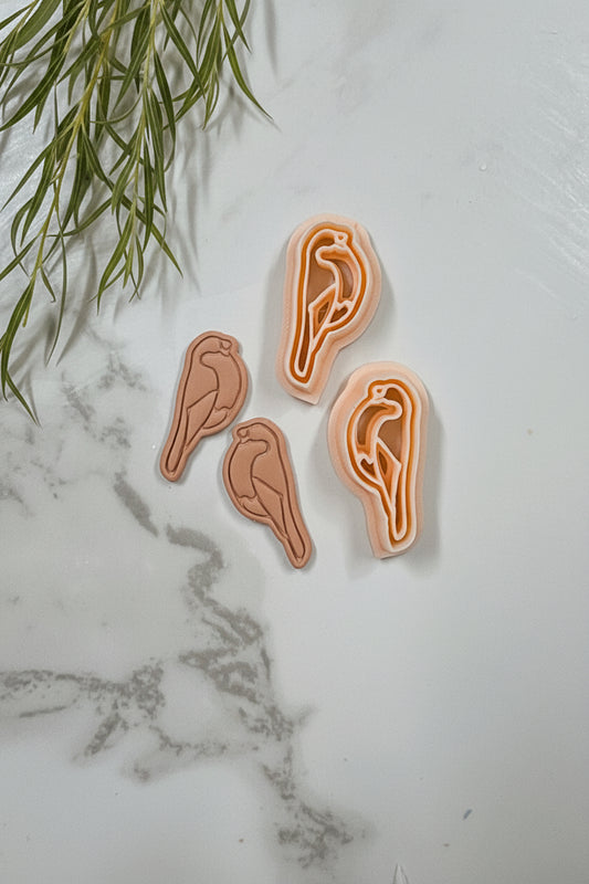 Cardinal Polymer Clay Earring Cutter Set