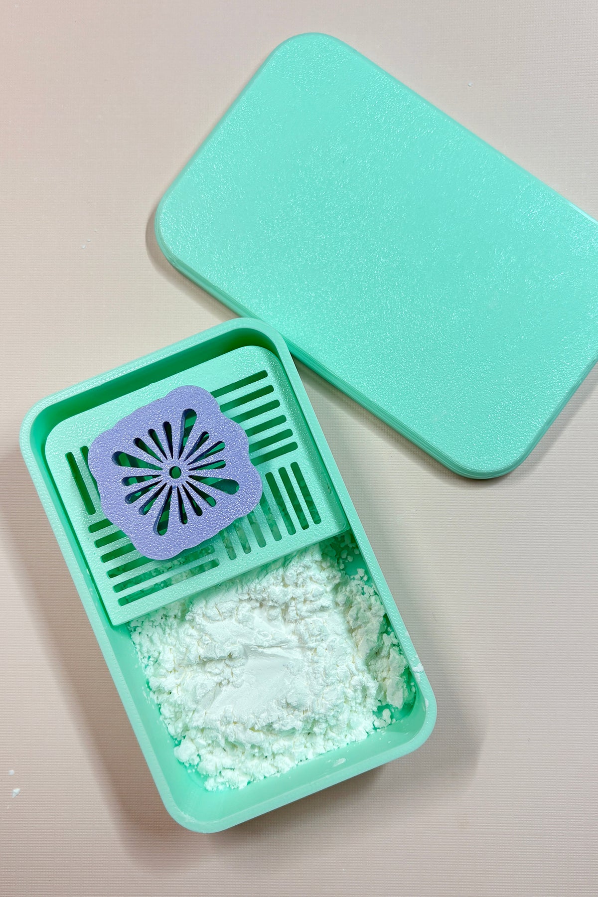 Polymer Clay Cutter Corn Starch Container