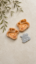 Cowboy Skull Polymer Clay Cutter Set