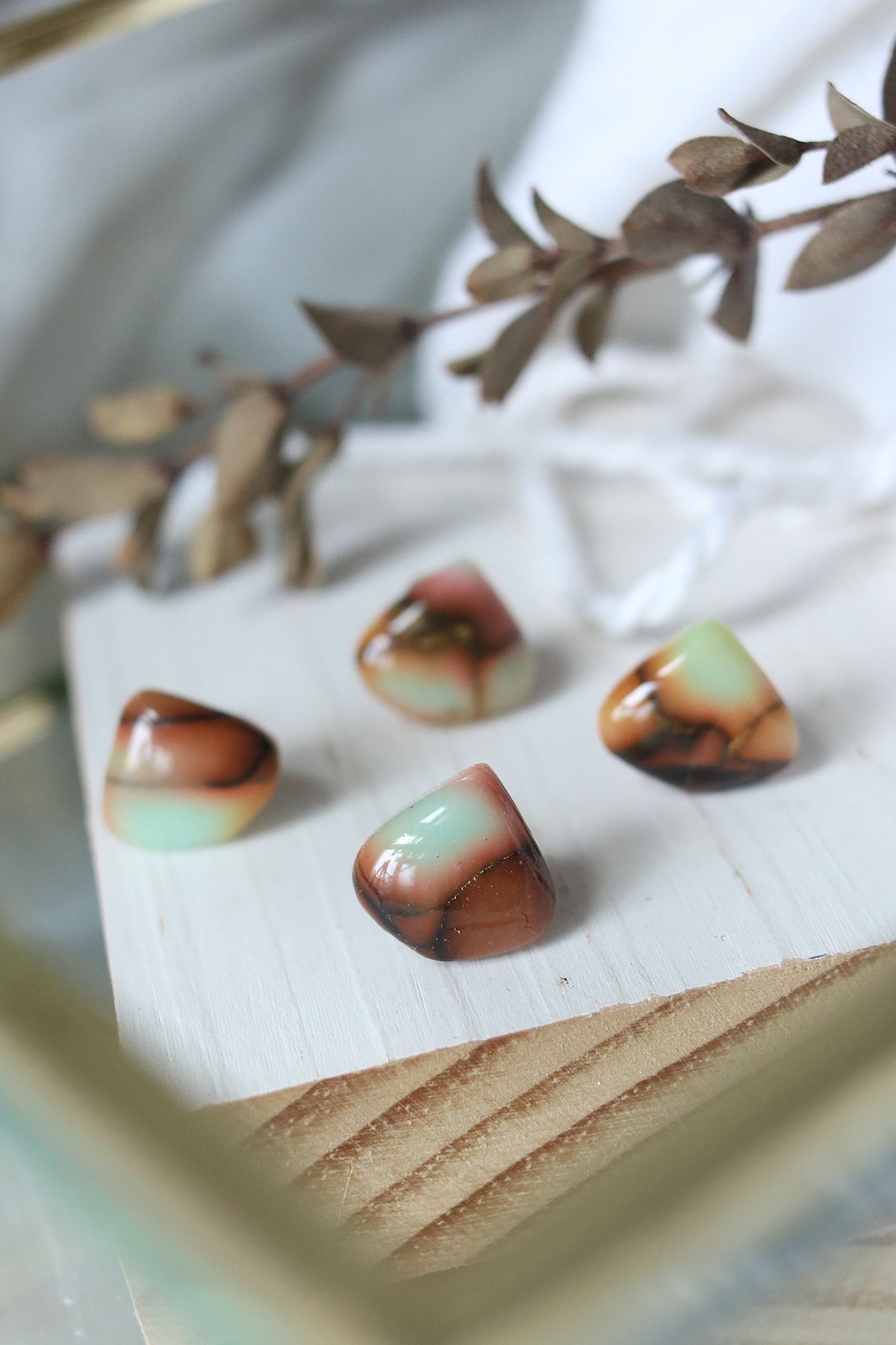 Royston Studs Polymer Clay Earrings