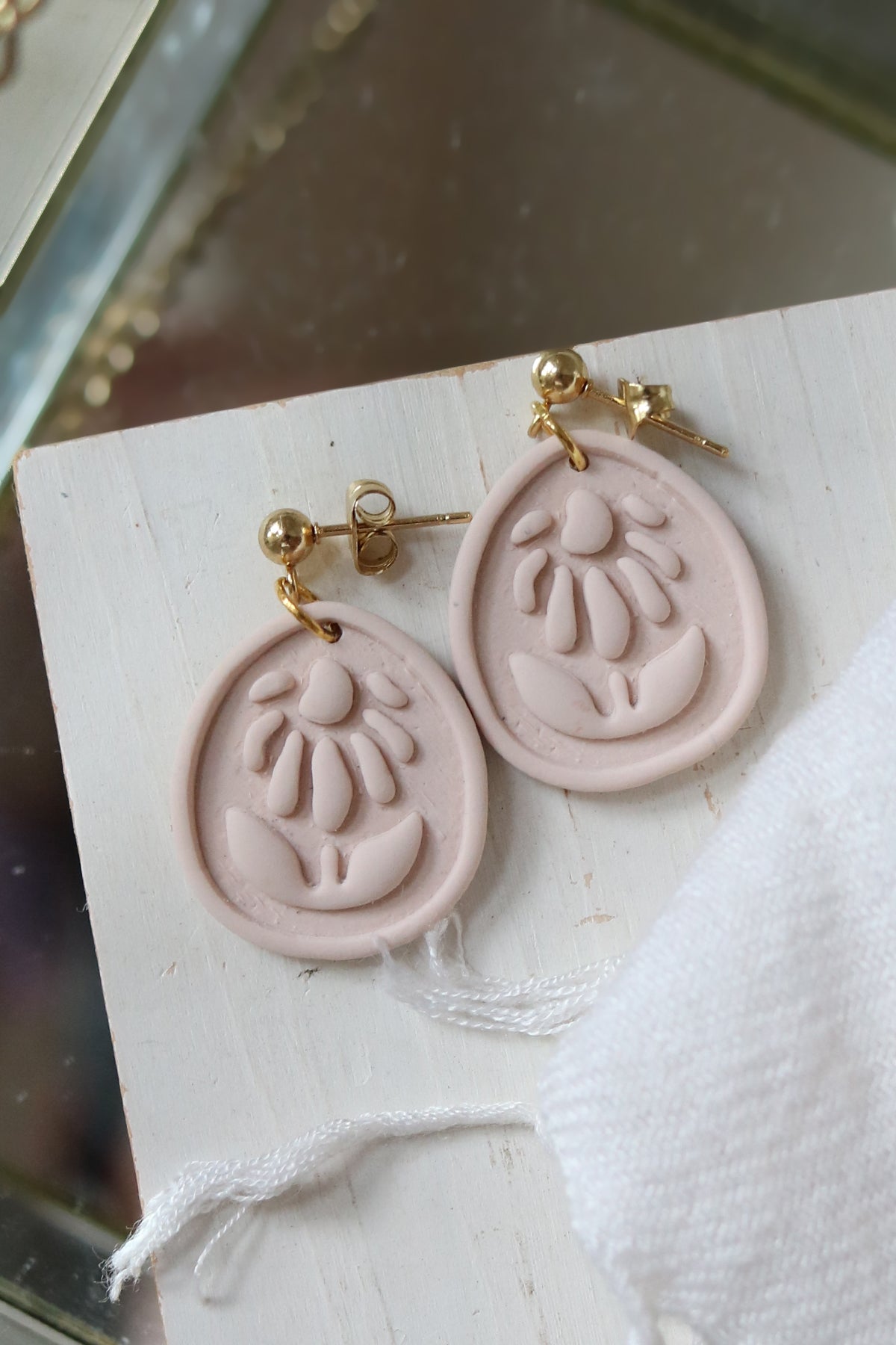 Daisy Days Polymer Clay Earrings | Choose Your Colour