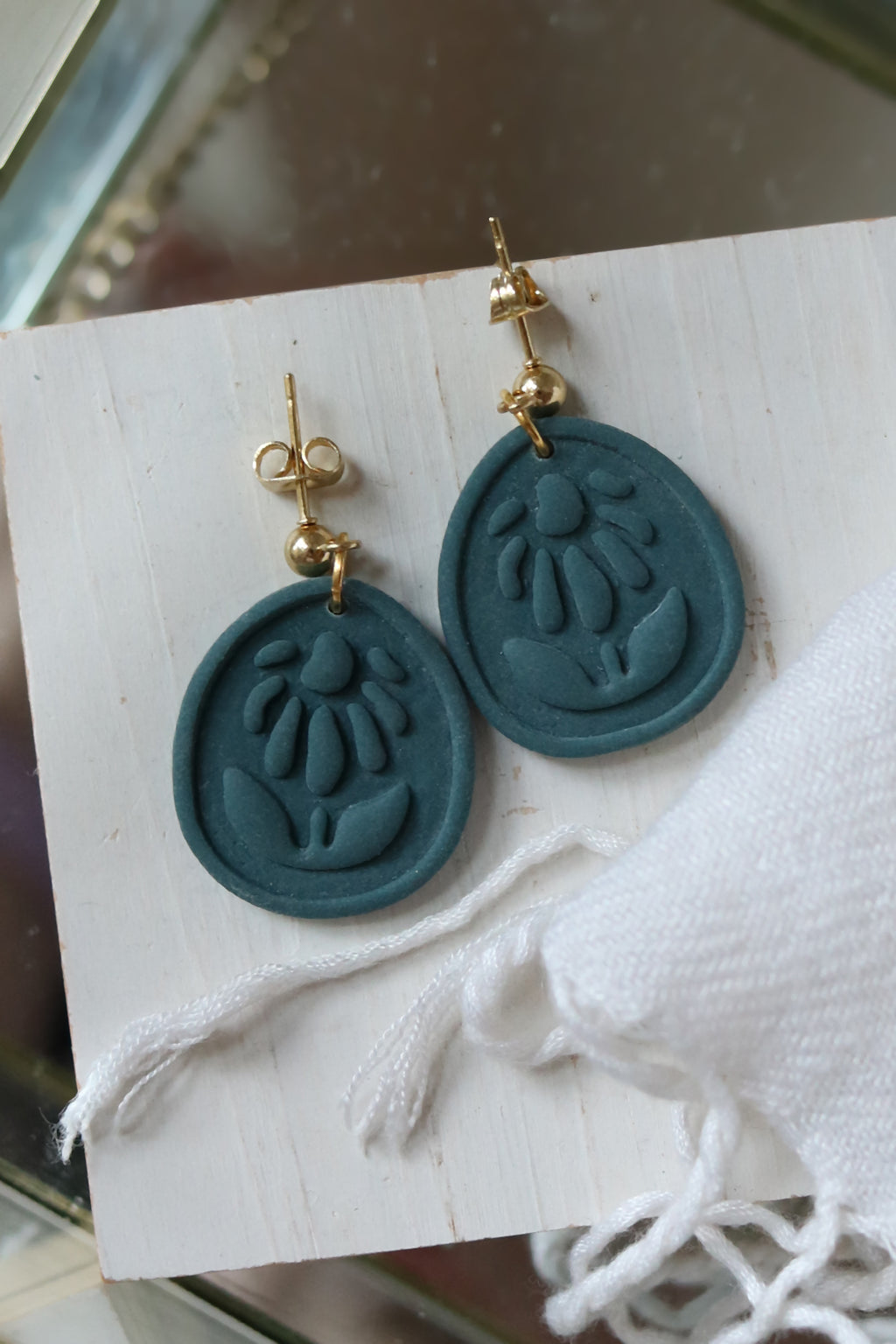 Daisy Days Polymer Clay Earrings | Choose Your Colour