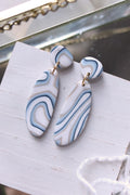 Denim Days Polymer Clay Earrings