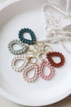 Dew Drops Polymer Clay Earrings | Choose Your Colour