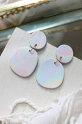 Dream Sequence Pastel Rainbow Polymer Clay Earrings