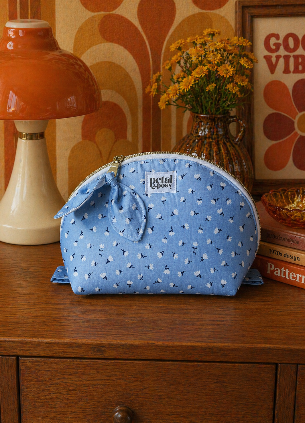 The Petal Pouch Makeup and Toiletry Bag | Choose Your Print