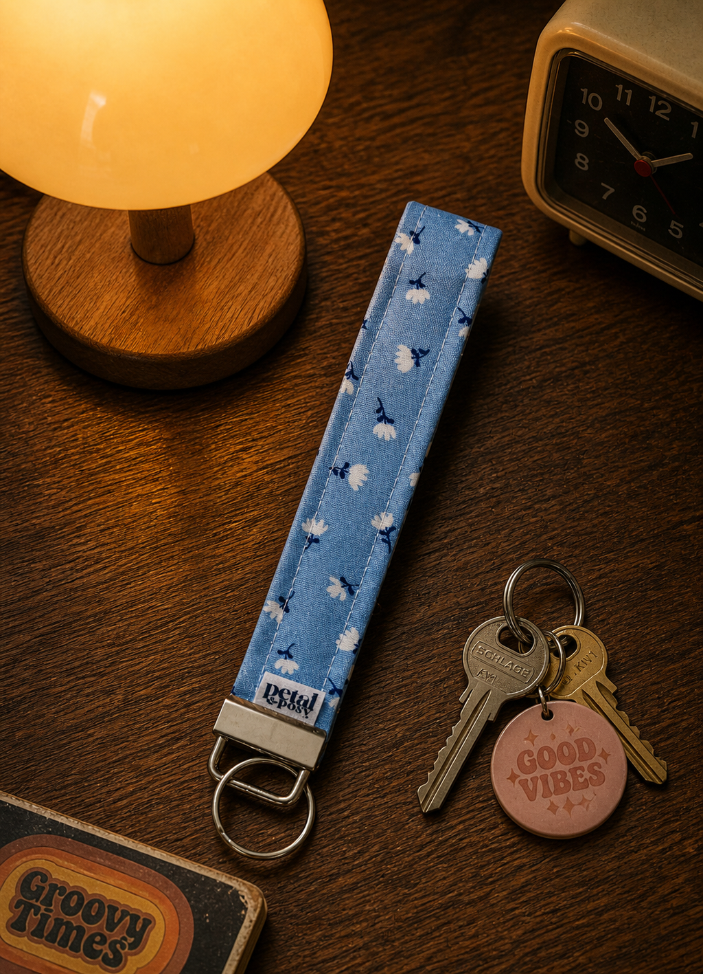 The Keychain Wristlet | Choose Your Print | Retro-Inspired Lifestyle Accessories
