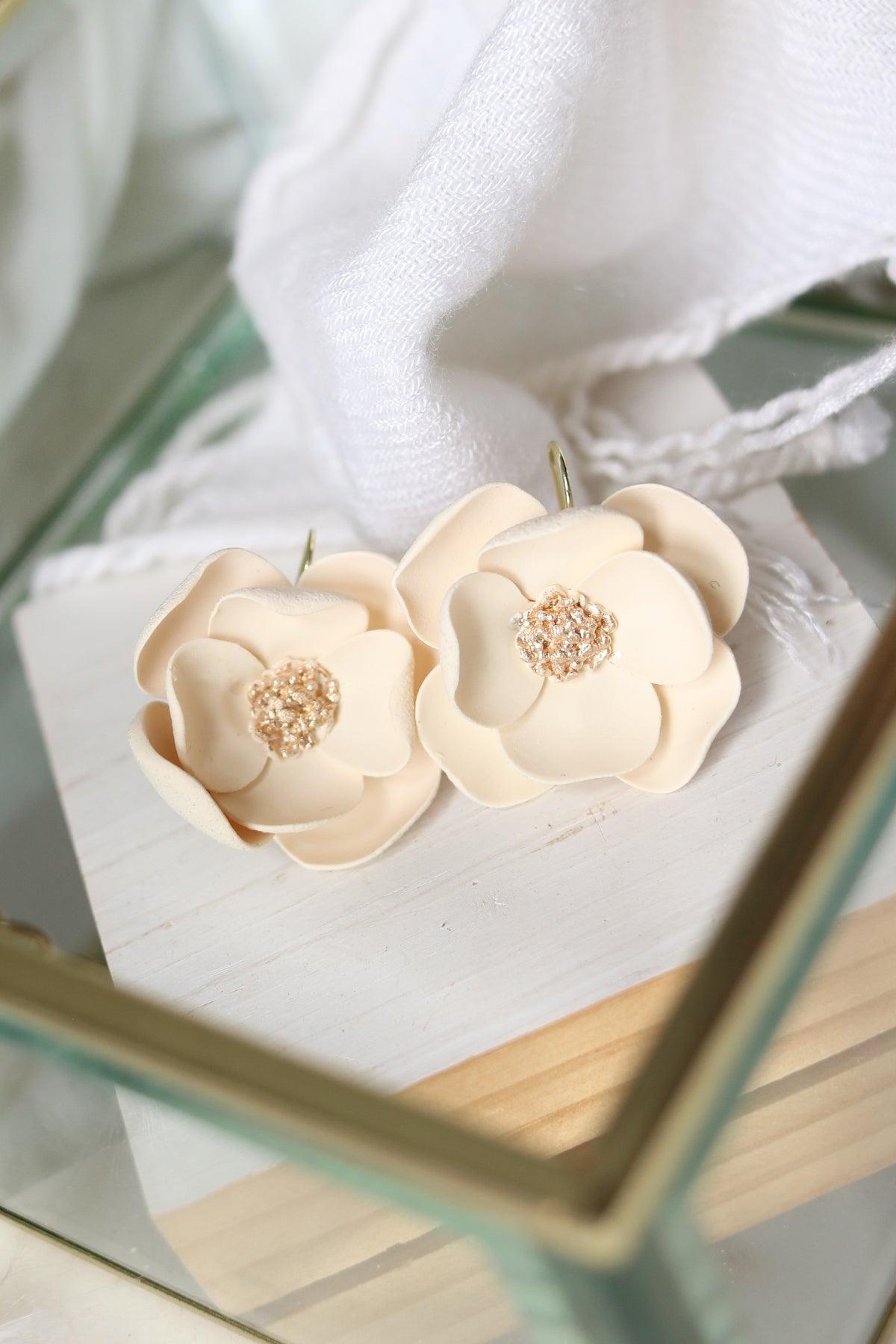Eventide Bloom Earrings | Choose Your Colour - Petal & Posy