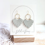 Fanfare Earrings | Choose Your Colour - Petal & Posy