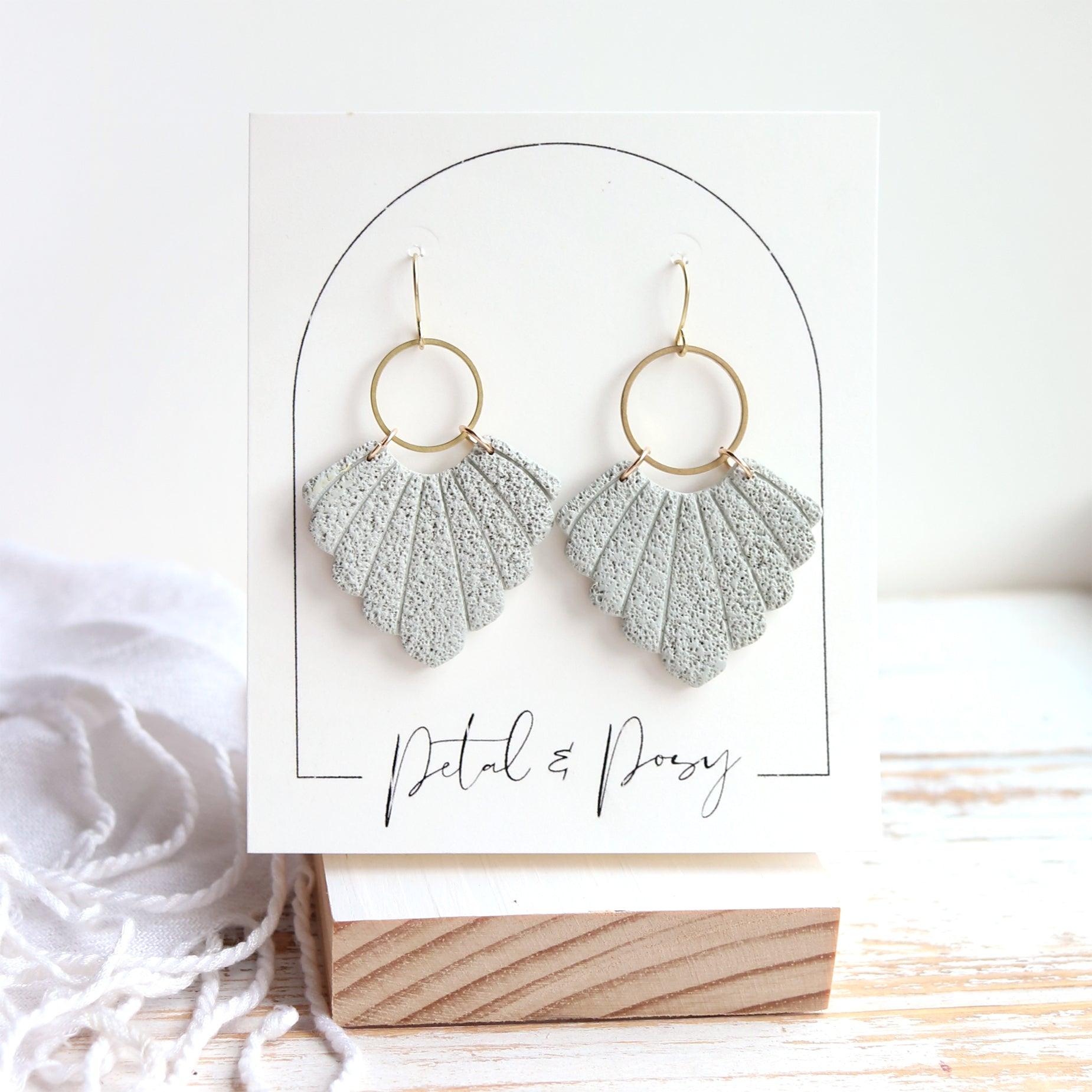 Fanfare Earrings | Choose Your Colour - Petal & Posy