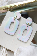 Daysprings Pastel Rainbow Polymer Clay Earrings