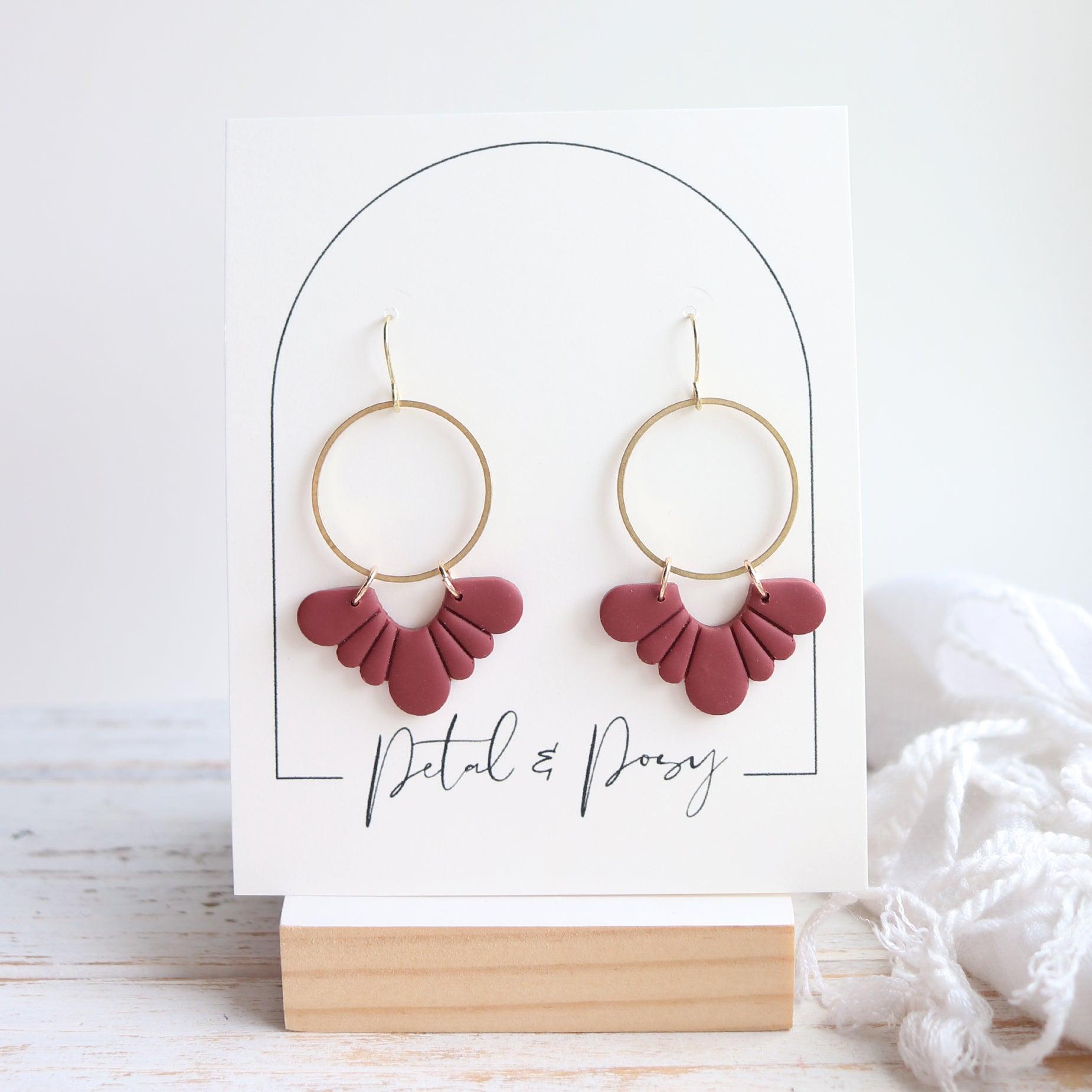 Flutter Earrings | Choose Your Colour - Petal & Posy