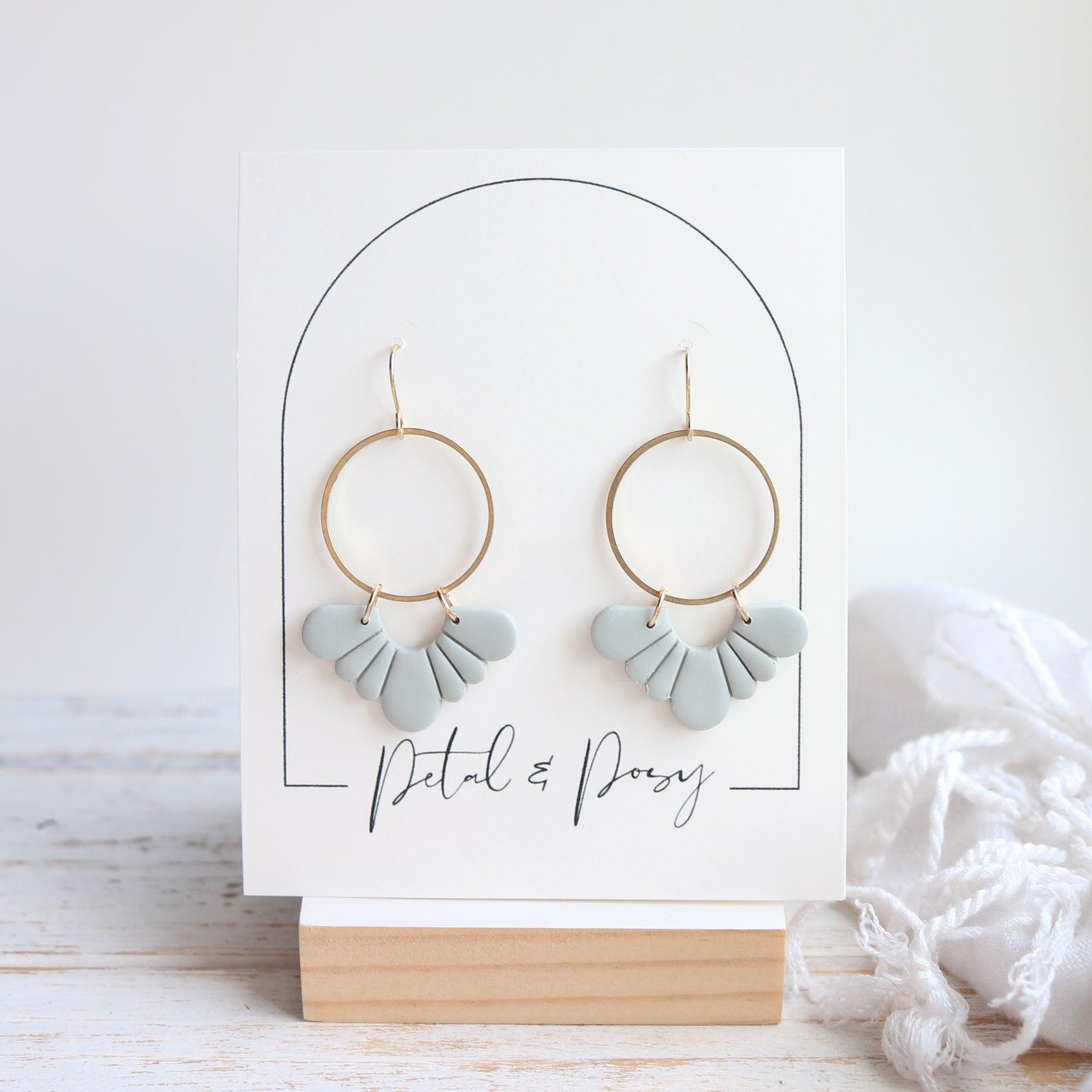 Flutter Earrings | Choose Your Colour - Petal & Posy
