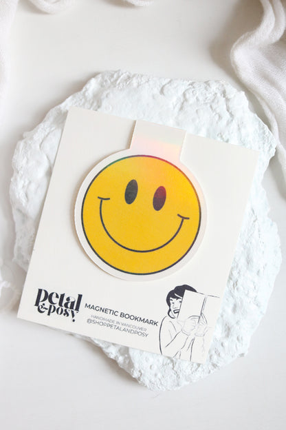 Magnetic Bookmark | Smiley Face