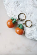 Lil Pumpkin Polymer Clay Earrings