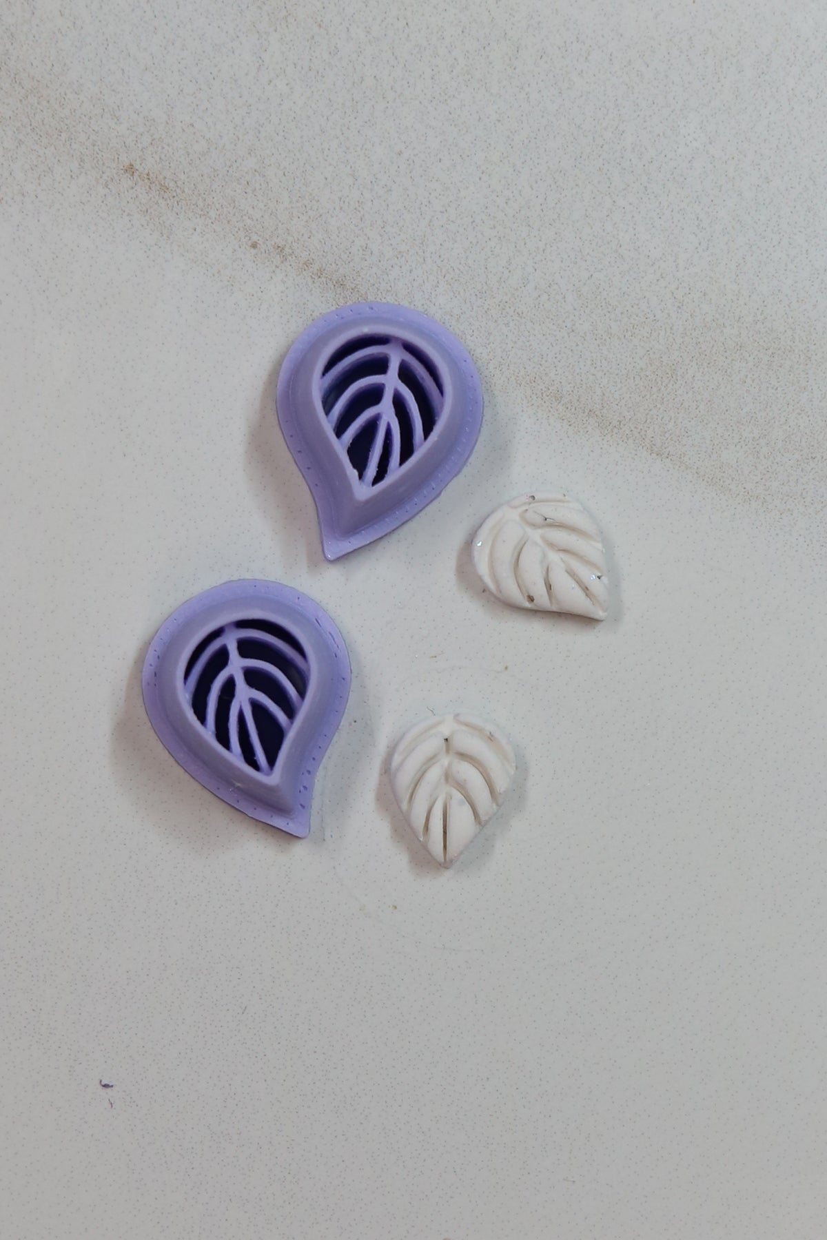 Leaf Stud Set Polymer Clay Cutters