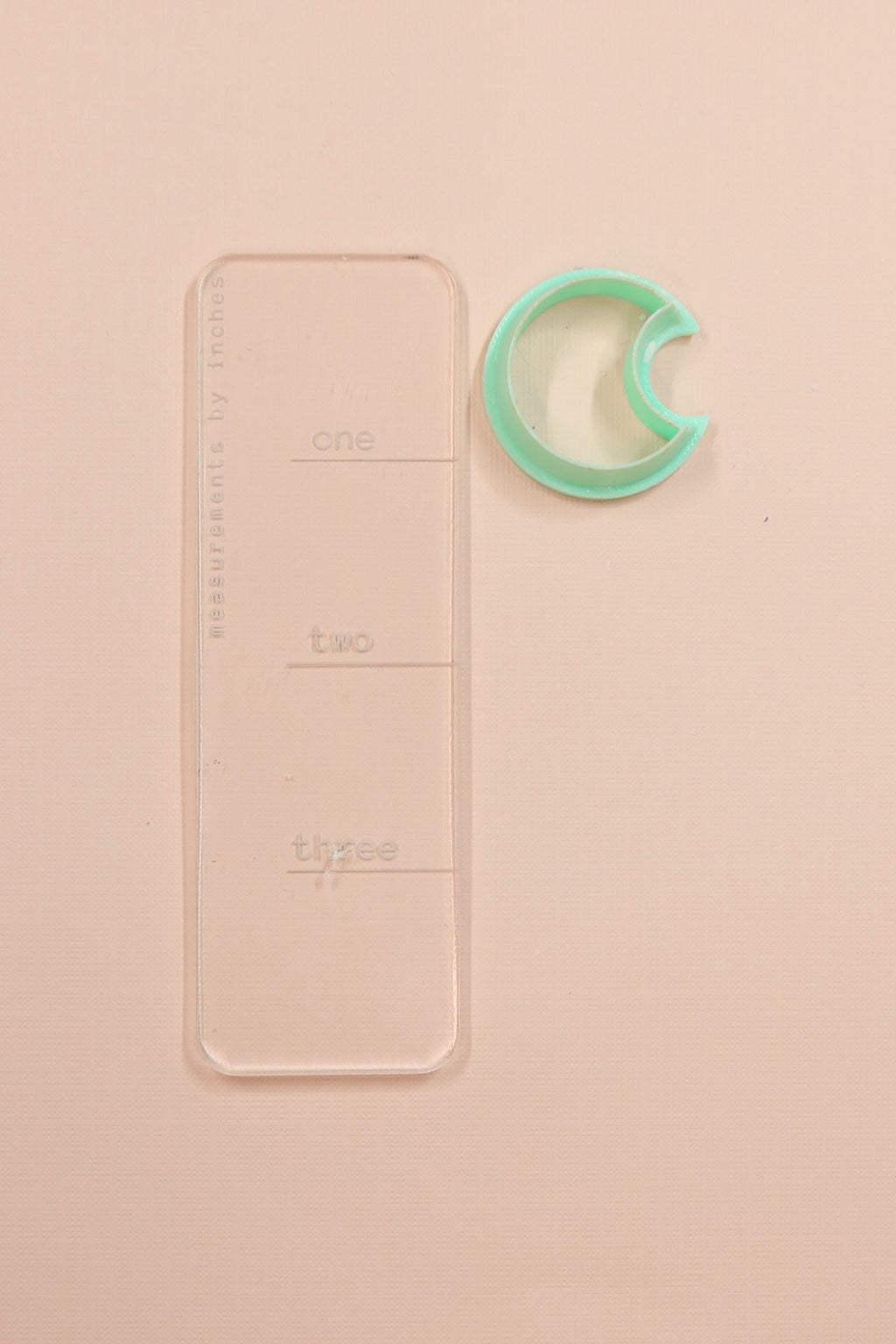 Crescent Moon Polymer Clay Cutter
