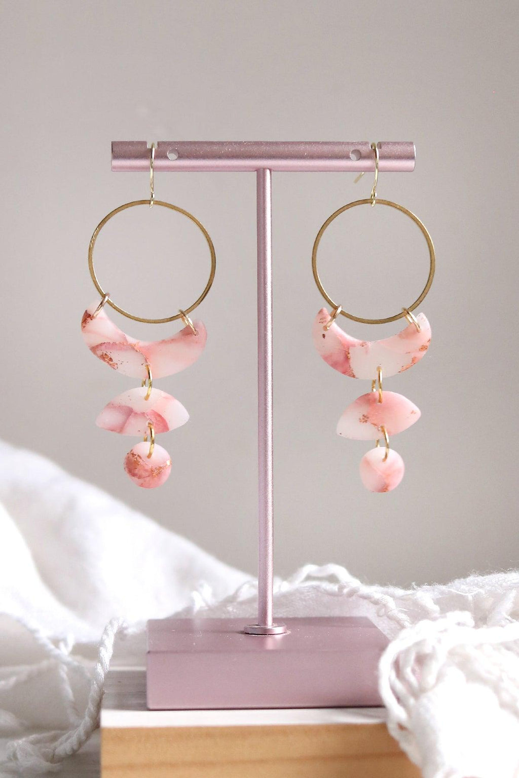 Moon Cycles in Morganite - Petal & Posy
