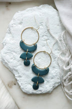 Moon Cycle Earrings | Signature Colours | Choose Your Shade - Petal & Posy