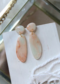 Opalite Polymer Clay Earrings