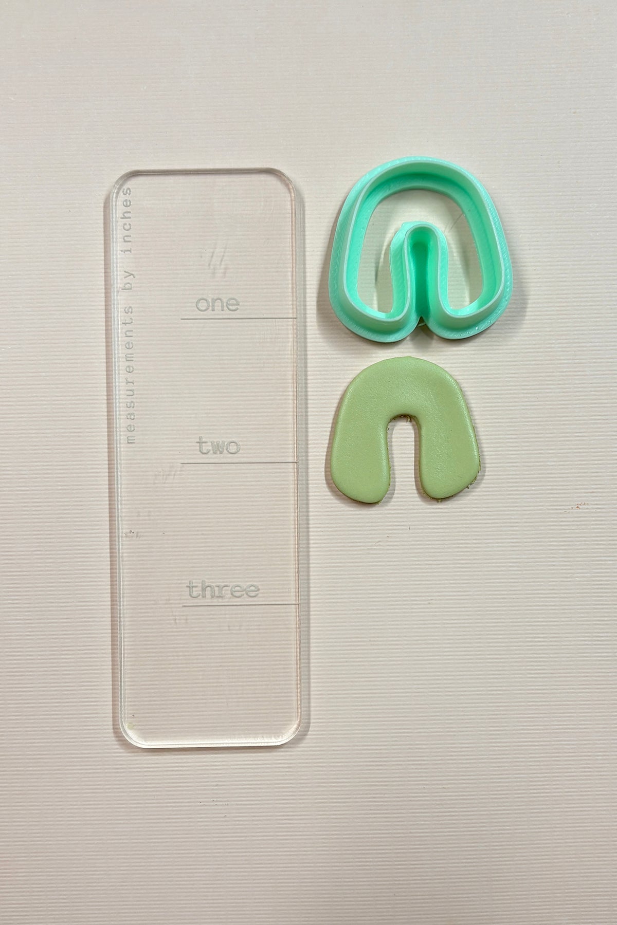 Organic Arch Polymer Clay Cutter