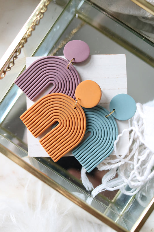 Over the Rainbow Earrings | Choose Your Colour