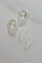 Snowy Owl Polymer Clay Cutter Set
