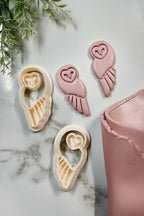 Snowy Owl Polymer Clay Cutter Set - Petal & Posy