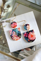 Meadow Polymer Clay Earrings - Petal & Posy