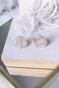 Petal Studs Polymer Clay Earrings