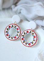 Picnic in the Park Polymer Clay Earrings