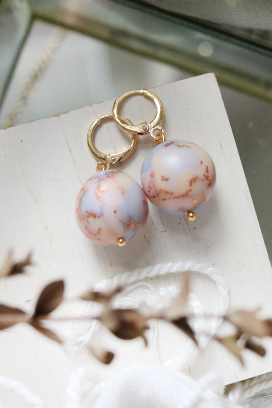 Posy Pearl Earrings - Petal & Posy