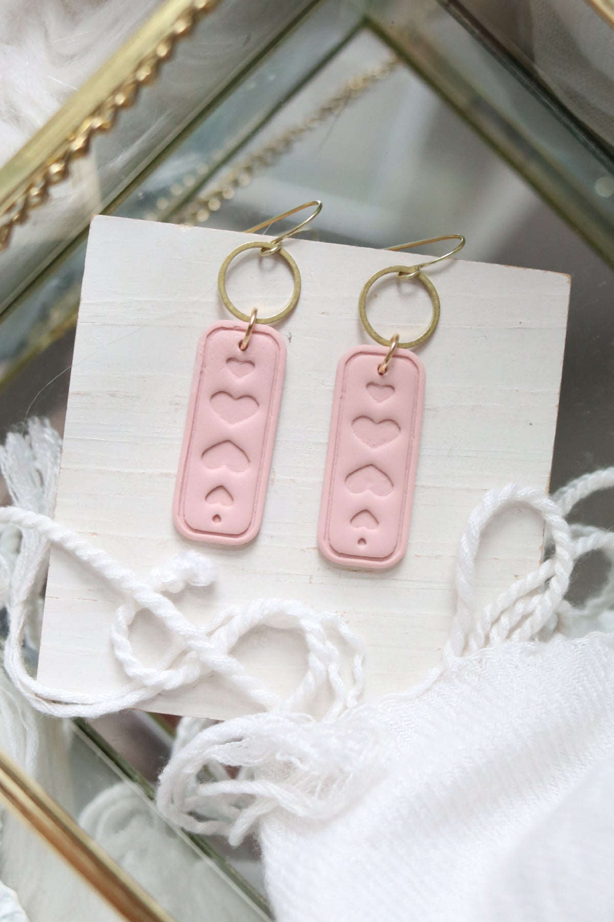 Queen Of Hearts Earrings | Choose Your Colour - Petal & Posy
