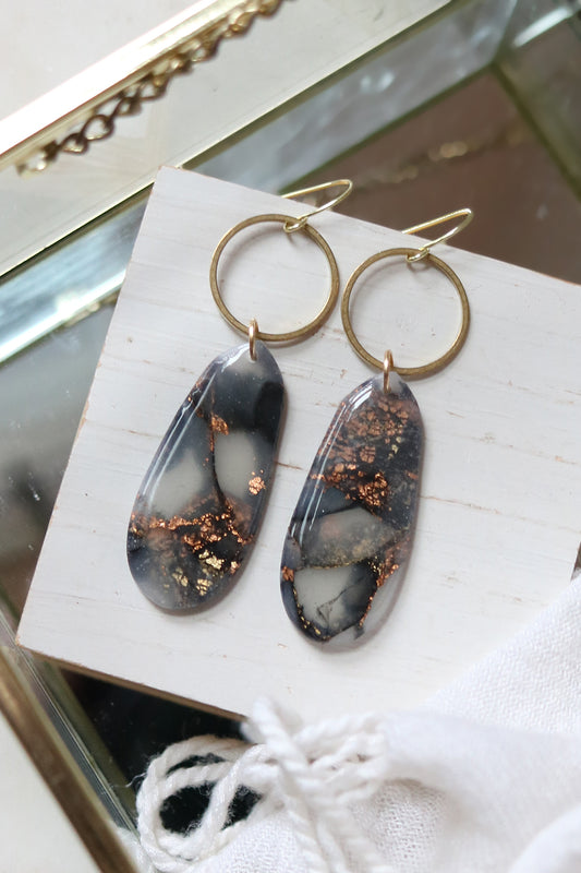 Storm Chaser Polymer Clay Earrings