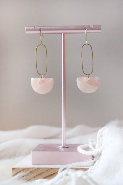 Rose Water Earrings