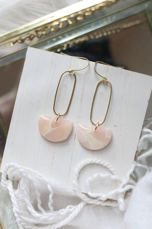 Rose Water Earrings - Petal & Posy