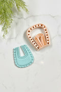 Boho Saddle Shaped Polymer Clay Cutter