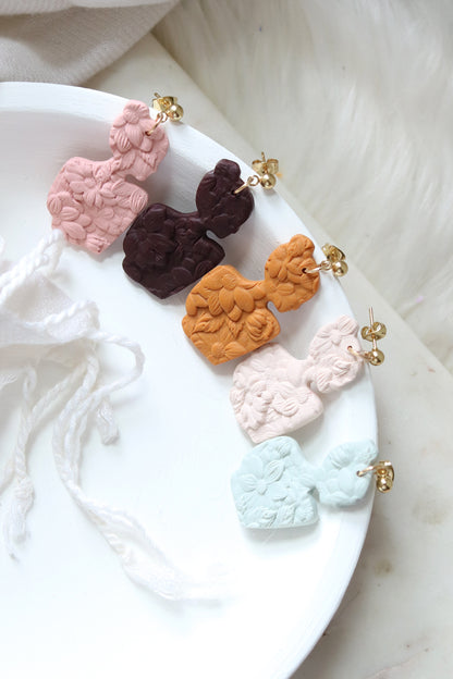 Soul of a Woman Polymer Clay Cameo Earrings | Choose Your Colour