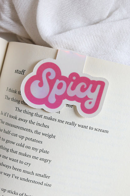 Spicy Romance Reader Magnetic Bookmark