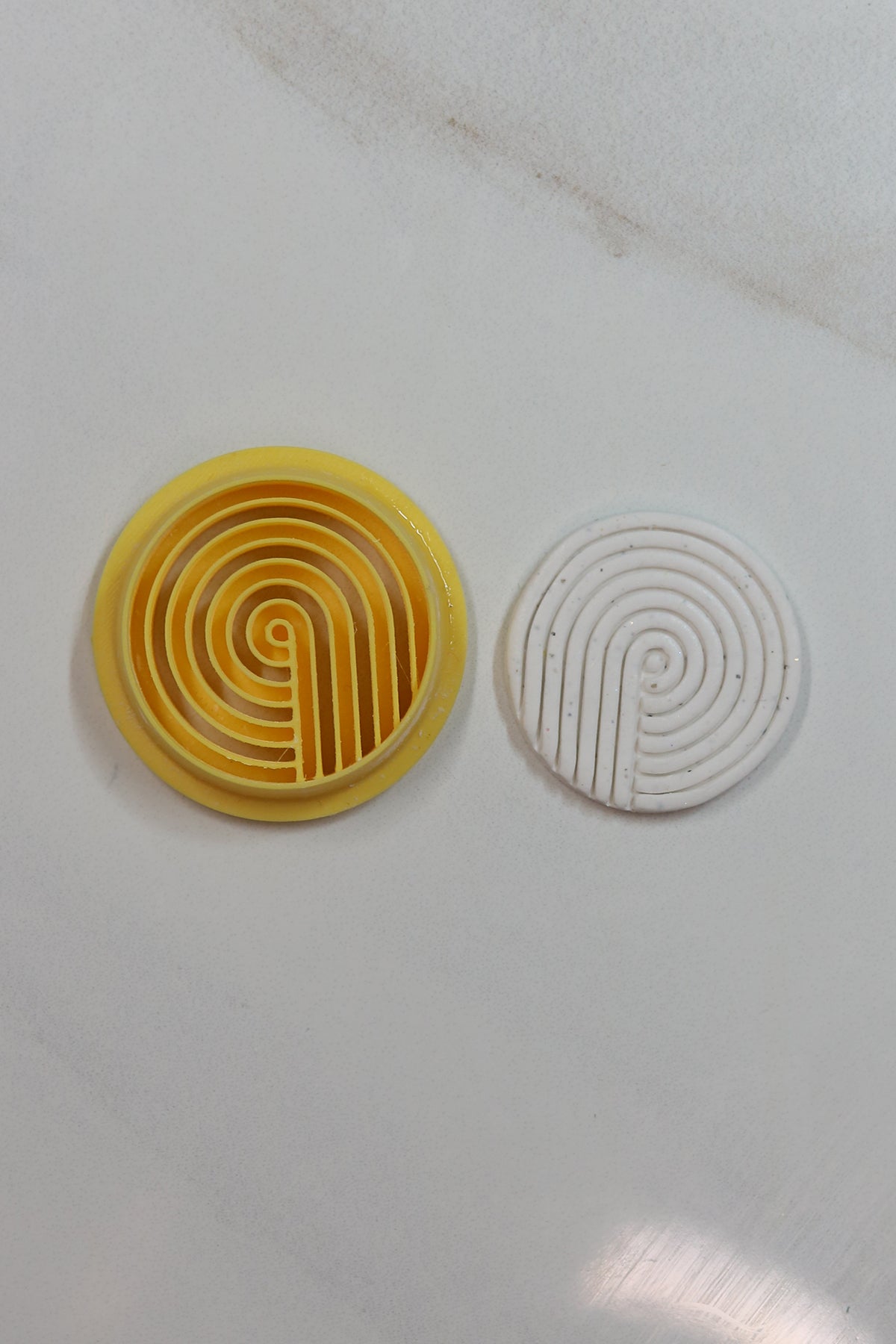 Spiral Circle Polymer Clay Cutter