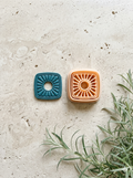 Burst Square Donut Polymer Clay Cutter