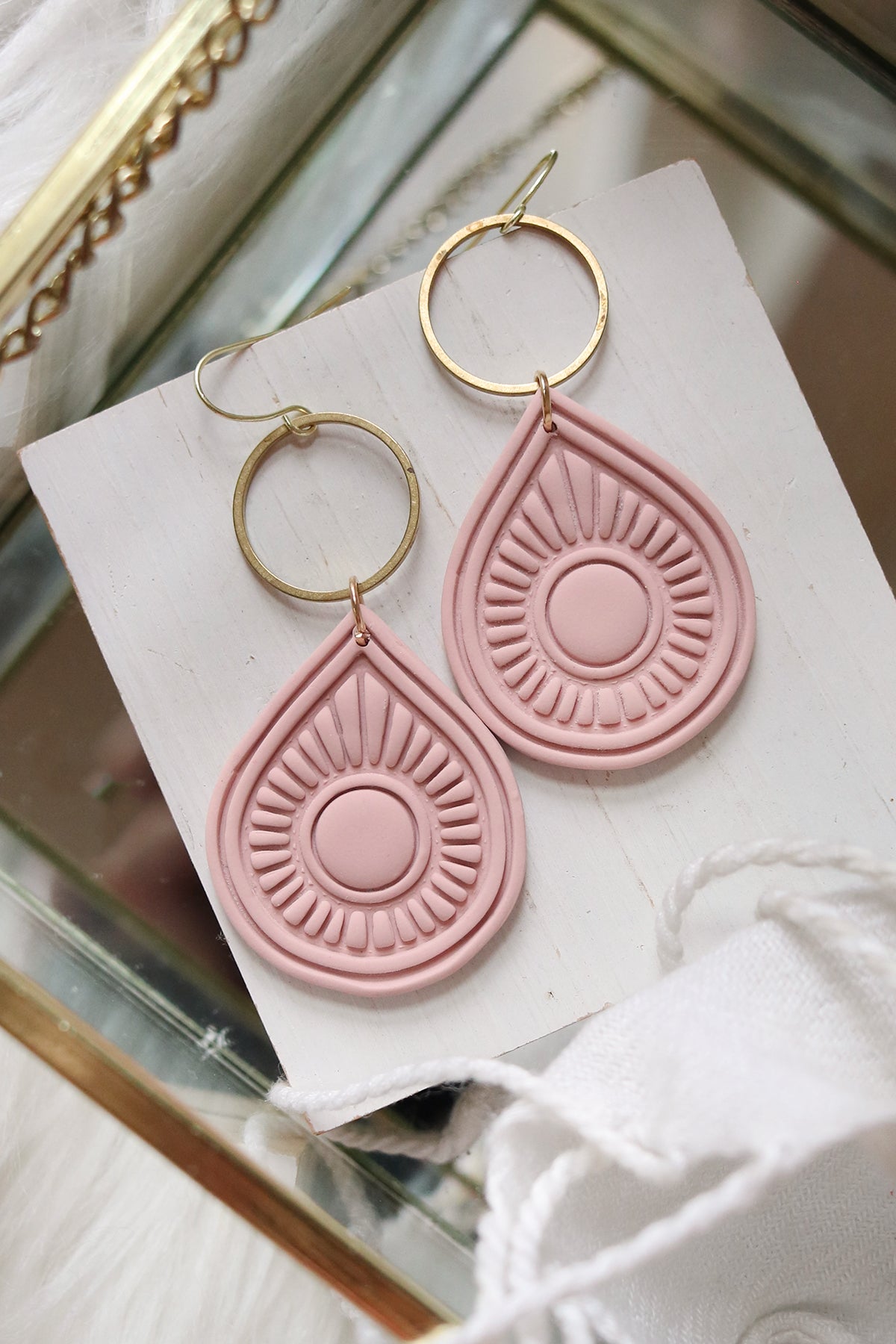 Sunray Earrings | Choose Your Colour - Petal & Posy