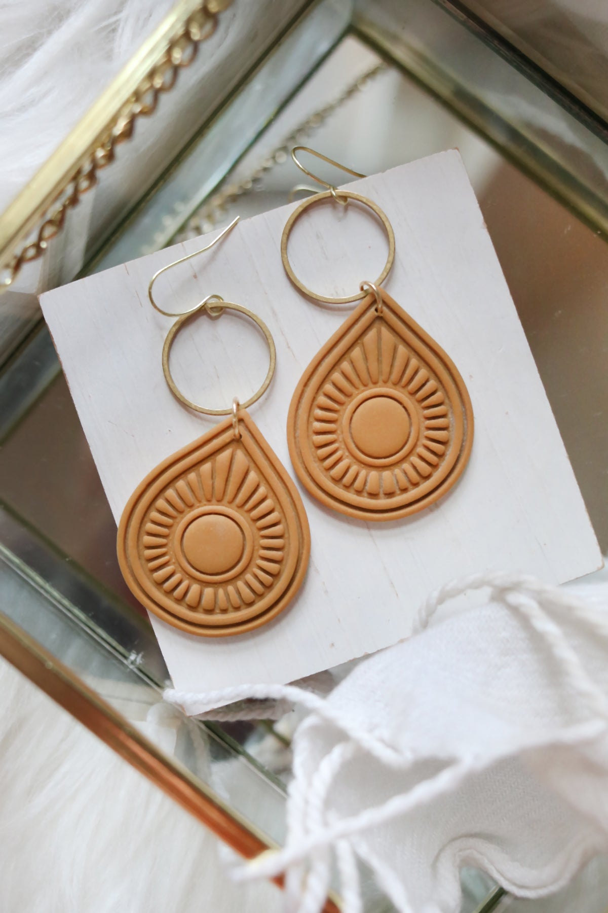 Sunray Earrings | Choose Your Colour - Petal & Posy