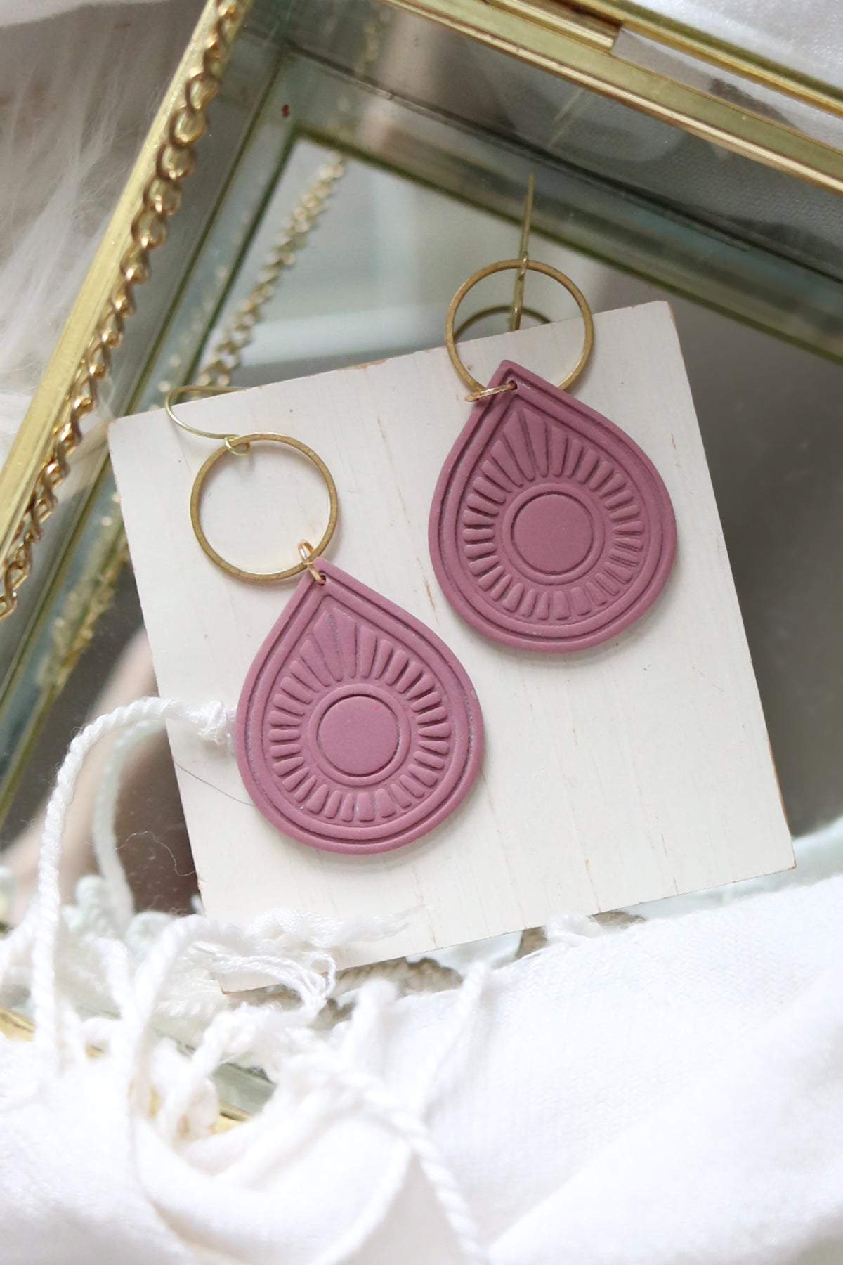 Sunray Earrings | Choose Your Colour - Petal & Posy