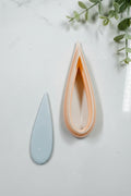 Super Long Teardrop Polymer Clay Cutter