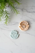 Teacup Tulip Polymer Clay Earring Cutter