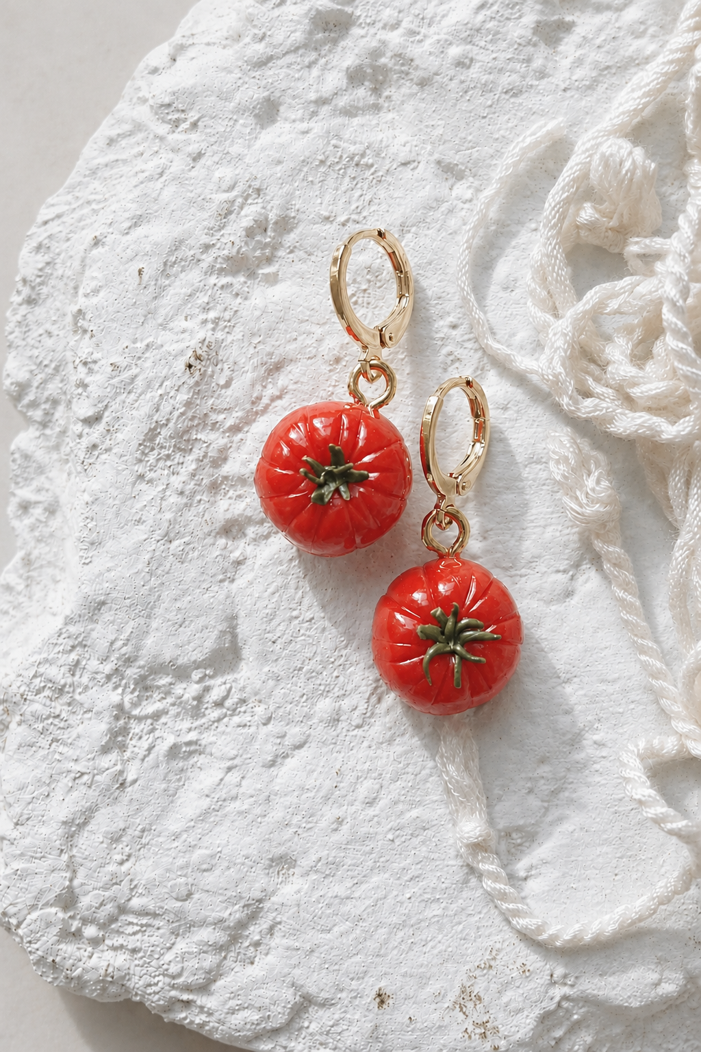Tomato Tomahto Polymer Clay Earrings