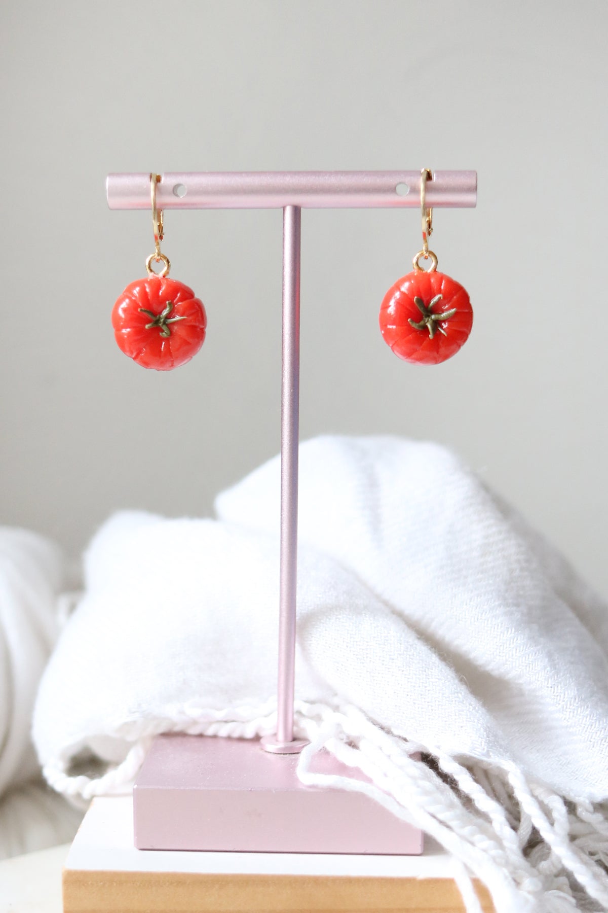 Tomato Tomahto Polymer Clay Earrings