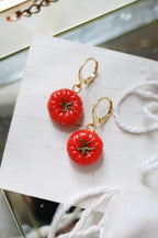 Tomato Tomahto Polymer Clay Earrings