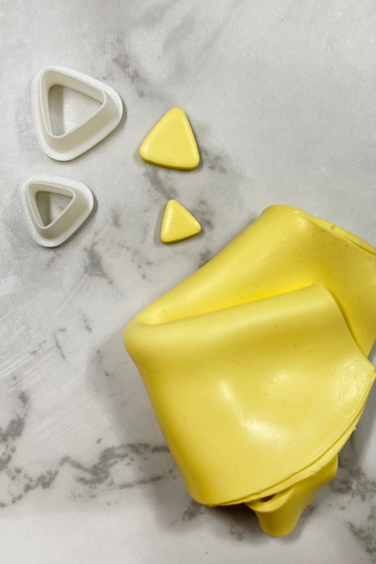 Trident Stud Sized Polymer Clay Cutter Set - Petal & Posy